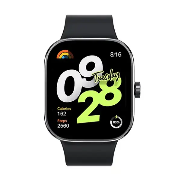 Xiaomi Redmi Watch 4 Smartwatch with 1.97″ AMOLED Display – Color: Black – View 2